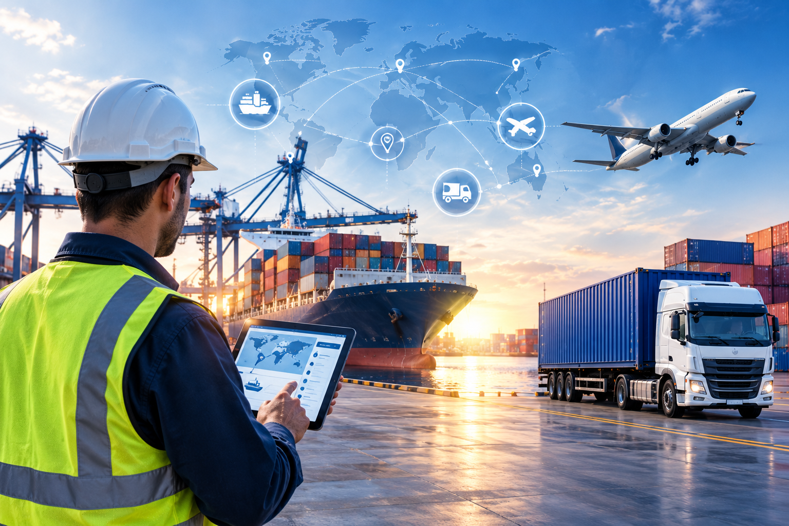 International freight shipping